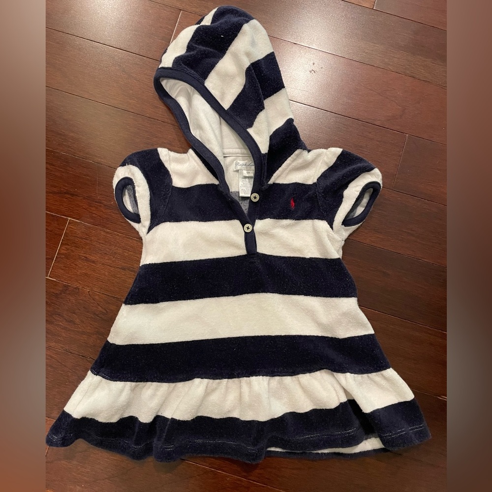 12 mo Ralph Lauren Terry Swim Cover Up Dress